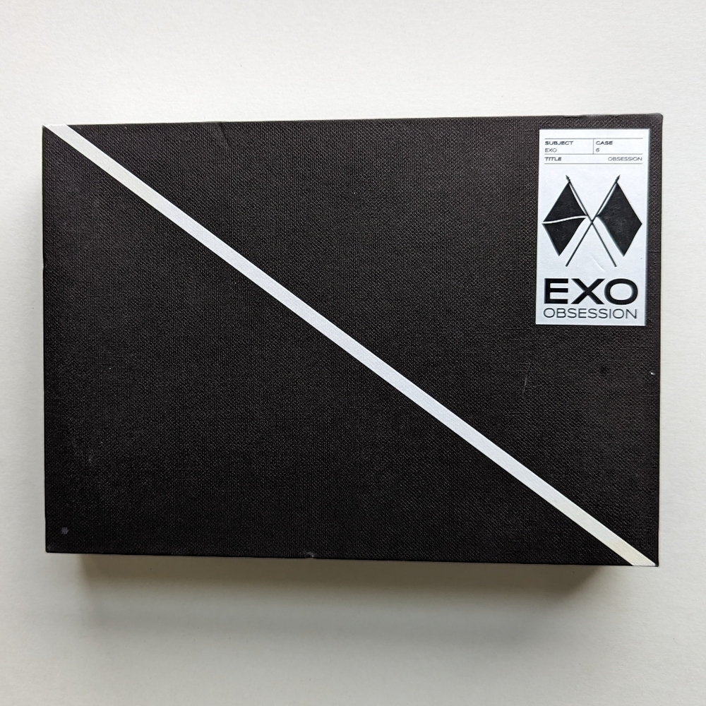 EXO - 6th Album "Obsession' (Green) CD, Posters, Member Photo Books, Lyric Book